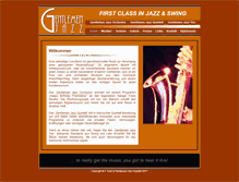 Tablet Screenshot of gentlemen-jazz.de